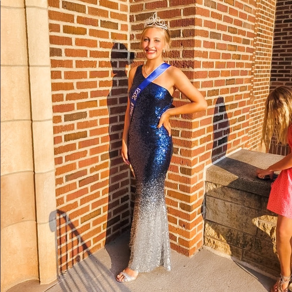 Sequin prom dress
